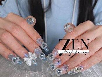 ゼン ネイル デザイン 池袋(ZEN NAIL DESIGN)/* 長 さだしやり放題×つけ放題