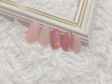 バーガンディ 武蔵浦和(BURGUNDY)/桜ホロネイル