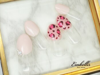 アンベリール 横浜店(Embellir)/(711)ヒョウ柄ネイル