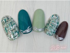 チェックネイル