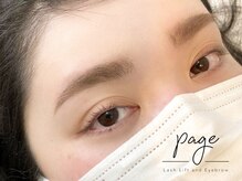 ペイジ(page)/マスクに負けない美眉メイク♪