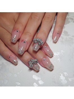 アンベリール ネイルサロンアンドスクール(embellir)/ジルコニアリボン