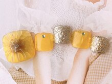 ネイルサロンフォーユー(for u)/ひまわりネイル¥7500