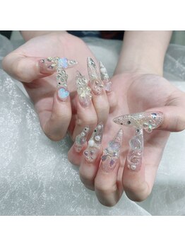 クイーンズビューティーサロン 新宿本店(Queen's beauty salon)/チップアートやり放題&つけ放題