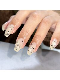 maeda..ダルメシアンネイル♪