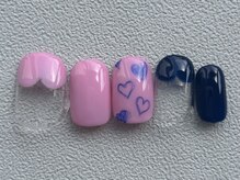 カラ ネイル 中津店(calla nail)/ラブリーなハート