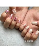 エスネイル(es.nail)/色々リボンネイル