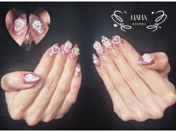 ハハ(HAHA)/ちいかわ　自爪パーツ放題