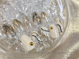 1月シンプル定額【冬ネイル】