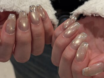 フィロンネイル 本町店(filonnail)/持込90分:キラキラネイル
