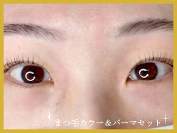 モジョカ(mojoca)/まつ毛カラー＆パーマセット