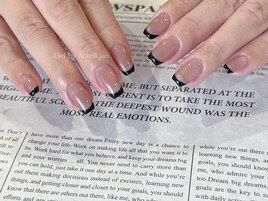 上品黒フレンチ