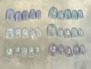 シェル トウキョウ(SHELL TOKYO)/バブルネイル 梅雨 ホログラム