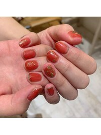 手書きニュアンスネイル