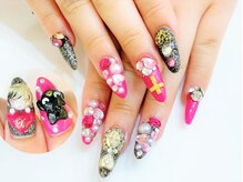 ネイルコレクション ピンク(Nail Collection Pink)/スカルプ放題＋キャラ♪ばつ丸君