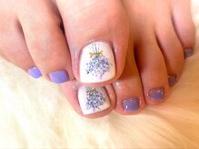 アミュリー ネイル アトリエ(Amury nail atelier)/スイート フラワー シンプル