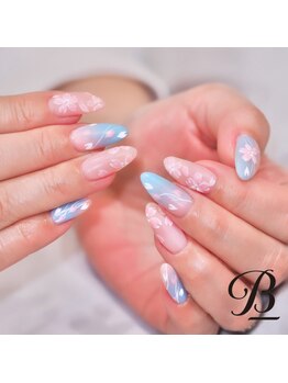 ビー(B)/【桜ネイル】