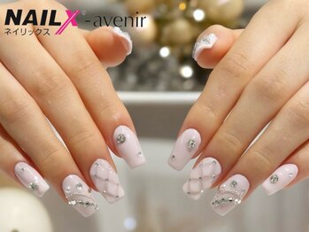 ネイリックス アヴェニール(NAILX avenir)/ガーリーキルティングストーン