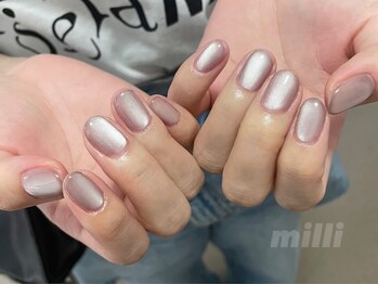 ミリネイルズ(milli nails)/うるマグ☆くすみピンク