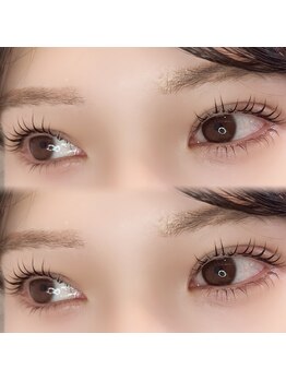 ビアンカ 沖縄おもろまち店(BIANCA)/まつ毛パーマ上下で目力1.5倍