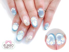 7月の特別ジェル￥6990☆紫陽花