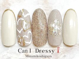 大人ハートネイル