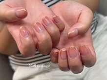 ネイルコテージ 新宿南口店(Nail cottage)/ミラーフレンチ￥7700