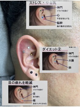 ロア(Roa)/耳ツボジュエリー¥1980円~