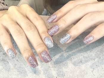 ラメワンカラー