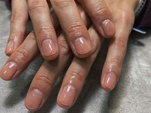 オムネイル 渋谷(HOMME NAIL)/クリアジェル ¥4.400
