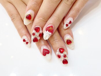 ネイルコレクション ベビーピンク(Baby Pink)/ジェルアート放題¥10990★ハート