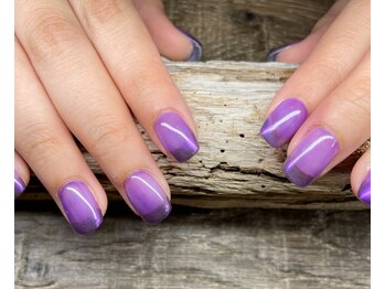 爪屋べっぴん堂/パープルデザイン