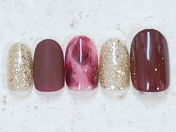 ネイルビート(NAIL BEAT)/マーブル マット