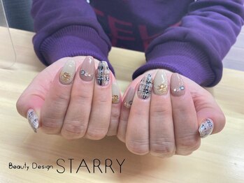 スターリー(STARRY)/ツイード 大人 くすみカラー