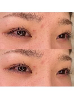 ツヤンドットアイズ(tuyan.eyes)/上下まつ毛パーマ
