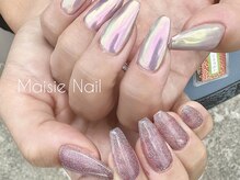 メイジーネイル(Maisie Nail)/ミラー＆ラメ