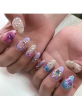 ネイルサロン キュア(Cure)/キラキラプリンセスネイル