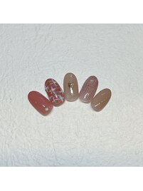 甘いツイードデザイン