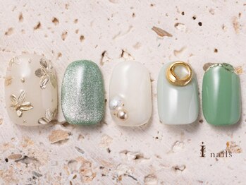 アイネイルズ 吉祥寺店(I nails)/ミラーフラワー