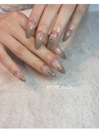 海外風ロンググラデーション