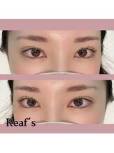 エステルーム リーフズ 厚木店/韓国束感まつ毛パーマワンホン