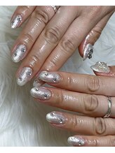 ネイルサロン　ユメチカ/ワンホン風定額デザインA