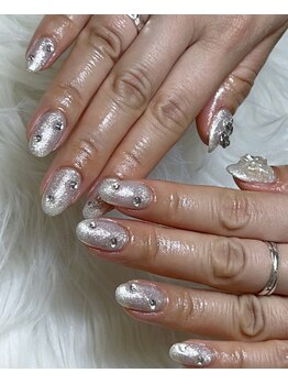 ネイルサロン　ユメチカ/ワンホン風定額デザインA