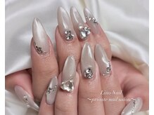 韓国ネイル/長さだし10本アート