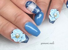 ユメミネイルズ(yumemi.nails)の雰囲気（人気のハイグレード3dフラワー☆その場でお爪の上にお作りします）