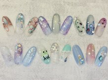 ネイルエイム(Nail eim)/梅雨★あじさい★雨★水滴★かさ