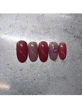 ヒーミー(Hymy)/ピンク×シェルストーン