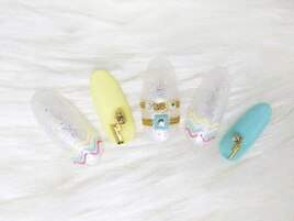 スプリングパステルウェーブ