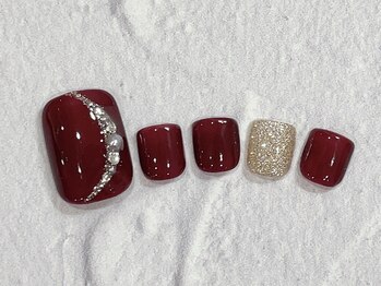 ネイルサロン ラブリーズ 相模大野店(NAIL SALON LOVELLY'S)/フット定額 ¥7980