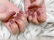 キキネイル たまプラーザ店(kikinail)/ちゅるんとカラー　秋ネイル